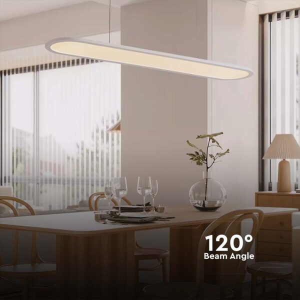 Kρεμαστό φωτιστικό LED 24W 4000K Λευκού Χρώματος V-TAC – 10047
