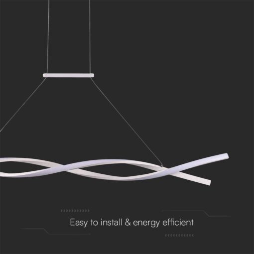 Κρεμαστό φωτιστικό LED 30W 3000K Λευκού Χρώματος V-TAC – 10050