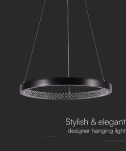 Kρεμαστό φωτιστικό Designer LED 19W 4000K Μαύρου Χρώματος V-TAC – 10051
