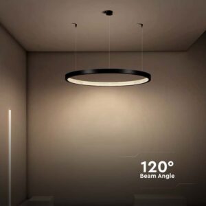 Kρεμαστό φωτιστικό Designer LED 19W 3000K Μαύρου Χρώματος V-TAC – 10052