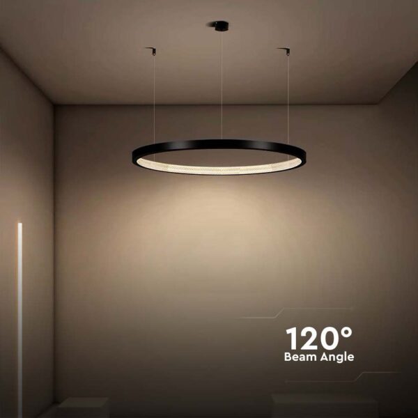 Kρεμαστό φωτιστικό Designer LED 19W 3000K Μαύρου Χρώματος V-TAC – 10052