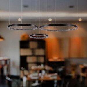 Κρεμαστό φωτιστικό LED 57W 4000K Μαύρου Χρώματος V-TAC – 10053