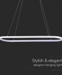Κρεμαστό φωτιστικό LED 24W 4000K Λευκού Χρώματος V-TAC – 10055