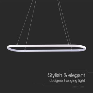 Κρεμαστό φωτιστικό LED 24W 4000K Λευκού Χρώματος V-TAC – 10055