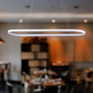 Κρεμαστό φωτιστικό LED 24W 3000K Λευκού Χρώματος V-TAC – 10056