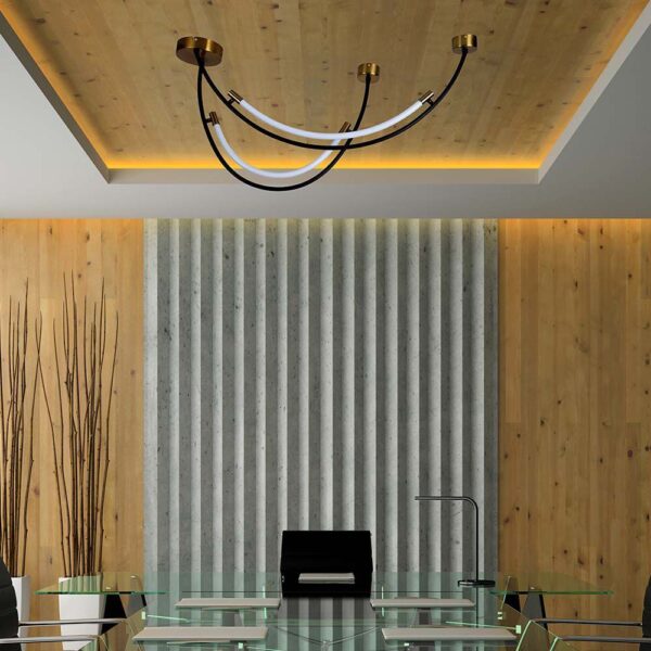 Κρεμαστό φωτιστικό LED 20W 4000K Μαύρου Χρώματος V-TAC – 10057