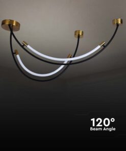 Κρεμαστό φωτιστικό LED 20W 4000K Μαύρου Χρώματος V-TAC – 10057