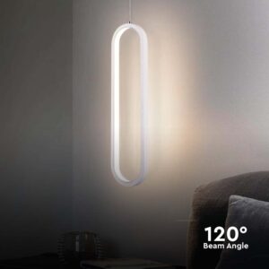 Kρεμαστό φωτιστικό Designer LED 13W 3000K Λευκού Χρώματος V-TAC – 10074