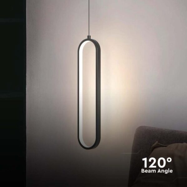 Kρεμαστό φωτιστικό Designer LED 13W 3000K Μαύρου Χρώματος V-TAC – 10076