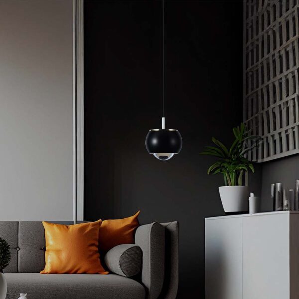 Kρεμαστό φωτιστικό LED 9W 4000K Μαύρου Χρώματος V-TAC – 10077