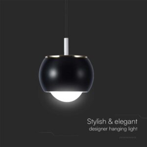 Kρεμαστό φωτιστικό LED 9W 4000K Μαύρου Χρώματος V-TAC – 10077