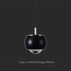 Κρεμαστό φωτιστικό οροφής LED 7W 3000K Μαύρου Χρώματος V-TAC – 10078