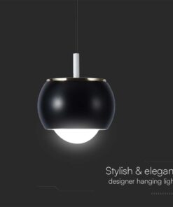 Κρεμαστό φωτιστικό οροφής LED 7W 3000K Μαύρου Χρώματος V-TAC – 10078