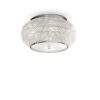 IDEAL LUX Φωτιστικό Οροφής PASHA 6xE14 Χρωμίου – 100784