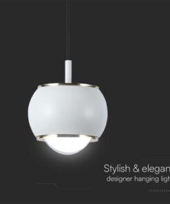 Κρεμαστό φωτιστικό οροφής LED 7W 4000K Λευκού Χρώματος V-TAC – 10079