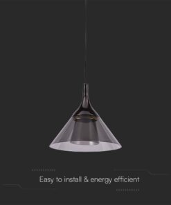 Kρεμαστό φωτιστικό οροφής LED 9W 4000K Μαύρου Χρώματος V-TAC – 10081