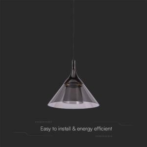 Kρεμαστό φωτιστικό οροφής LED 9W 4000K Μαύρου Χρώματος V-TAC – 10081