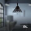 Kρεμαστό φωτιστικό οροφής LED 9W 4000K Μαύρου Χρώματος V-TAC – 10081