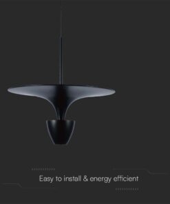 Κρεμαστό φωτιστικό LED 9W 4000K Μαύρου Χρώματος V-TAC – 10083