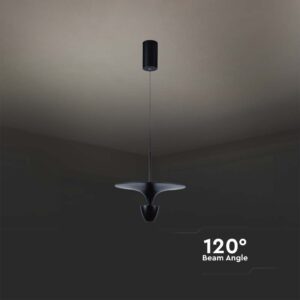 Κρεμαστό φωτιστικό LED 9W 4000K Μαύρου Χρώματος V-TAC – 10083