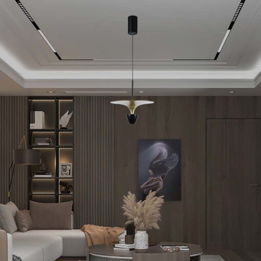 Κρεμαστό φωτιστικό LED 9W 4000K Μαύρου Χρώματος V-TAC – 10085