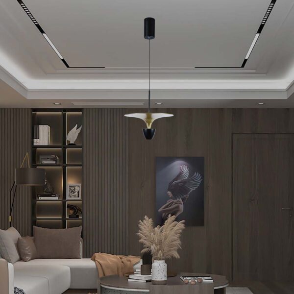 Κρεμαστό φωτιστικό LED 9W 4000K Μαύρου Χρώματος V-TAC – 10085
