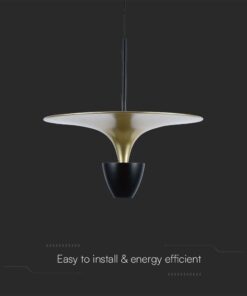 Κρεμαστό φωτιστικό LED 9W 4000K Μαύρου Χρώματος V-TAC – 10085