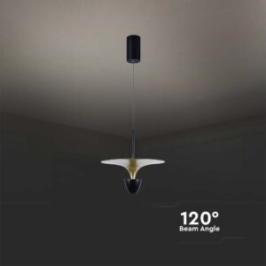 Κρεμαστό φωτιστικό LED 9W 4000K Μαύρου Χρώματος V-TAC – 10085