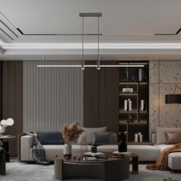 Kρεμαστό φωτιστικό Designer LED 19W 3000K Μαύρου Χρώματος V-TAC – 10060