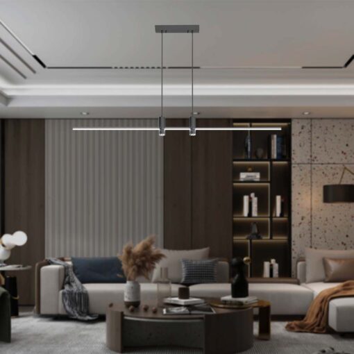 Κρεμαστό φωτιστικό LED 19W 4000K Μαύρου Χρώματος V-TAC – 10088
