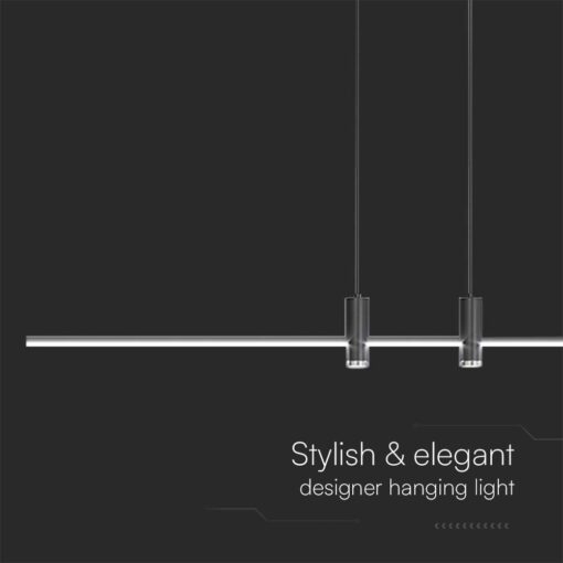 Kρεμαστό φωτιστικό Designer LED 19W 3000K Μαύρου Χρώματος V-TAC – 10060