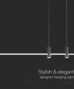 Κρεμαστό φωτιστικό LED 19W 4000K Μαύρου Χρώματος V-TAC – 10088