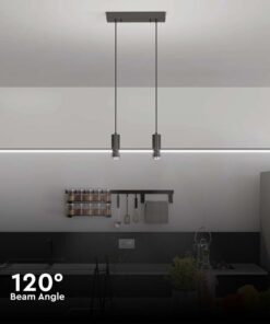 Κρεμαστό φωτιστικό LED 19W 4000K Μαύρου Χρώματος V-TAC – 10088