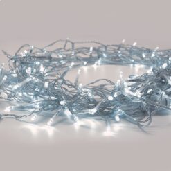 100 LED ΛΑΜΠ ΣΕ ΣΕΙΡΑ 5cm ΨΥΧΡΟ ΛΕΥΚΟ ΑΝΤΑΠΤ 31VDC & ΕΠΕΚΤ MAX 6ΣΕΤ IP44 5m ΔΙΑΦΑΝΟ ΚΑΛΩΔ ACA – 100WE44TC