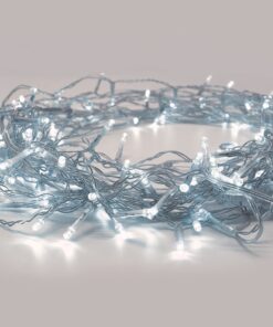 100 LED ΛΑΜΠ ΣΕ ΣΕΙΡΑ 5cm ΨΥΧΡΟ ΛΕΥΚΟ ΑΝΤΑΠΤ 31VDC & ΕΠΕΚΤ MAX 6ΣΕΤ IP44 5m ΔΙΑΦΑΝΟ ΚΑΛΩΔ ACA – 100WE44TC