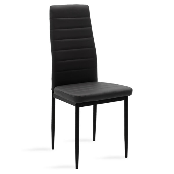 Chair Parker pakoworld metal-PU black 101-000006