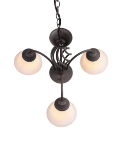 Πολύφωτο Trio Lighting 3xE14 Σκουριά Μεταλλικό – 101000324