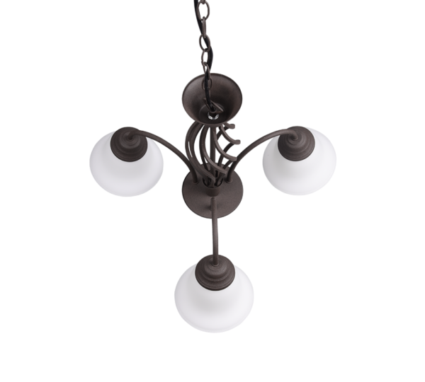 Πολύφωτο Trio Lighting 3xE14   Σκουριά Μεταλλικό    – 101000324
