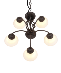 Πολύφωτο Trio Lighting 5xE14 Σκουριά Μεταλλικό – 101000524