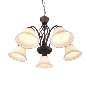 Πολύφωτο Trio Lighting 5xE14   Σκουριά Μεταλλικό    – 101000524
