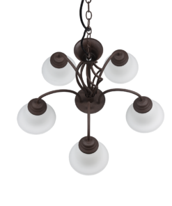 Πολύφωτο Trio Lighting 5xE14 Σκουριά Μεταλλικό – 101000524