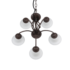 Πολύφωτο Trio Lighting 5xE14   Σκουριά Μεταλλικό    – 101000524