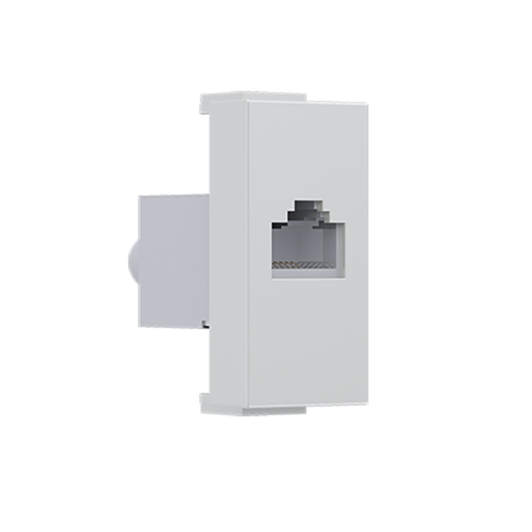 ^ MODYS ΠΡΙΖΑ ΔΙΚΤΥΟΥ ΙΒΟΥΑΡ 1 ΣΤ. RJ45 CAT.6 ΜΕ ΘΩΡΑΚΙΣΗ IP20 ACA - 10101312231