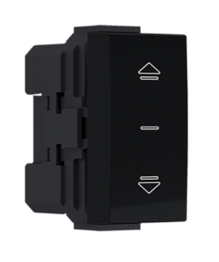 ^MODYS ΜΠΟΥΤΟΝ ΡΟΛΛΩΝ ΜΑΥΡΟ ΜΑΤ 1 ΣΤ. 2P 10A 250VAC IP20 ACA – 10101312296