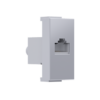 ^ MODYS ΠΡΙΖΑ ΔΙΚΤΥΟΥ ΑΣΗΜΙ 1 ΣΤ. RJ45 CAT.6 ΜΕ ΘΩΡΑΚΙΣΗ IP20 ACA – 10101312443