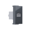 ^ MODYS ΠΡΙΖΑ ΔΙΚΤΥΟΥ ΑΝΘΡΑΚΙ 1 ΣΤ. RJ45 CAT.6 ΜΕ ΘΩΡΑΚΙΣΗ IP20 ACA – 10101312453