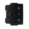 ^MODYS ΜΠΟΥΤΟΝ ΡΟΛΛΩΝ ΑΝΘΡΑΚΙ 1 ΣΤ. 2P 10A 250VAC IP20 ACA – 10101312506