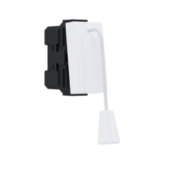 ^MODYS ΜΠΟΥΤΟΝ ΤΡΑΒΗΧΤΟ ΛΕΥΚΟ 1 ΣΤ. 1P 10A 250VAC IP20 ACA – 10101312517