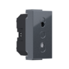 ^ MODYS ΔΙΠΟΛΙΚΗ ΠΡΙΖΑ ΑΣΦΑΛΕΙΑΣ ΑΝΘΡΑΚΙ 1 ΣΤ. 2P 10A 250VAC IP20 ACA – 10101312532