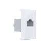 ^ MODYS ΠΡΙΖΑ ΔΙΚΤΥΟΥ ΛΕΥΚΗ 1 ΣΤ. RJ45 CAT.6A ΜΕ ΘΩΡΑΚΙΣΗ IP20 ACA – 10101312543